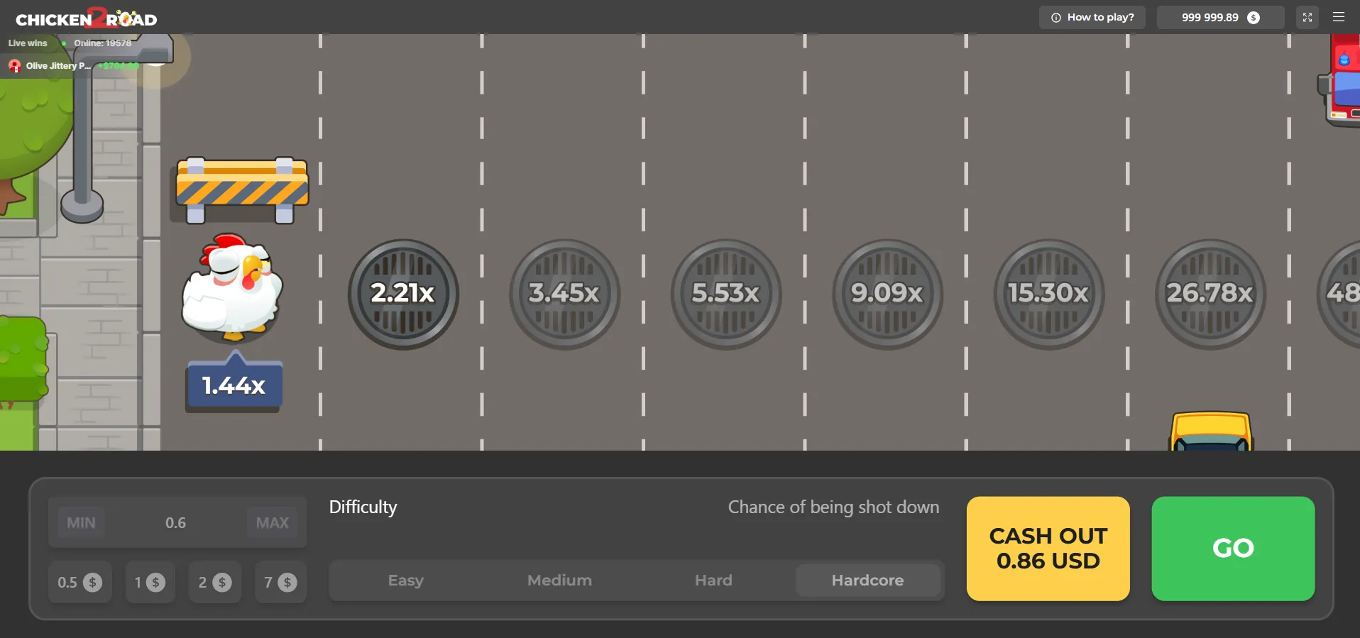 Fonctionnement et règles du jeu Chicken Road 2